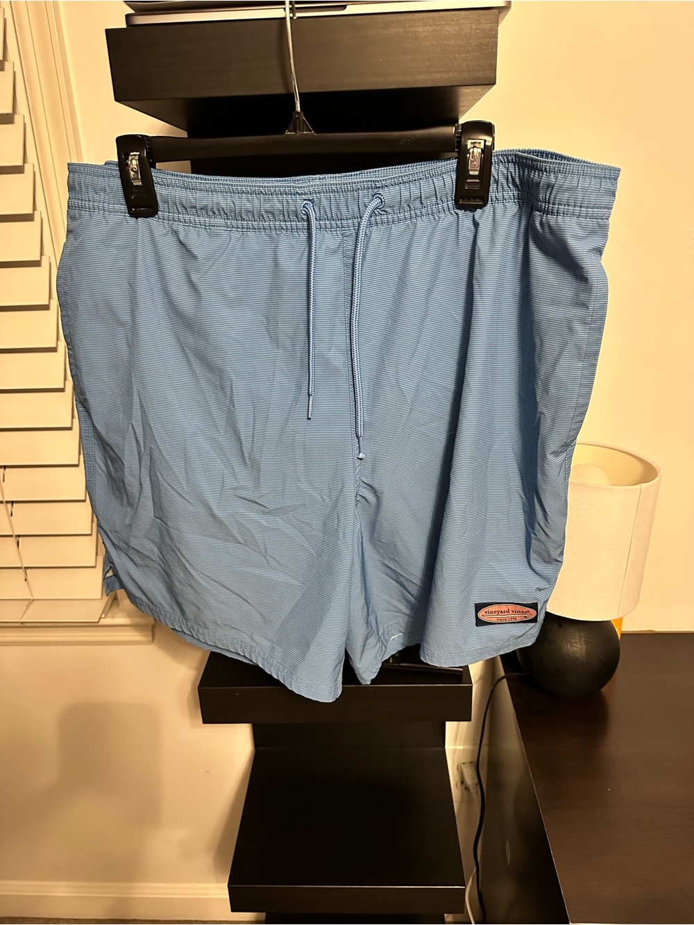 Vineyard Vines Men’s Sky Blue Athletic Swim Shorts